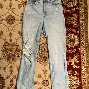 Abercrombie and Fitch 90s Straight High Rise